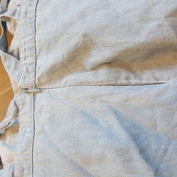 Fabletics Blue Chambray Romper - Picture 3 of 7